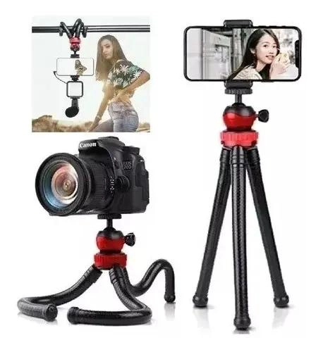 KIT DE GRABACION CON MICROFONO Y TRIPODE FLEXIBLE - 3