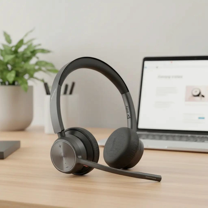 AUDIFONOS BLUETOOTH CON MICROFONO VOYAGER 4320 UC - 4