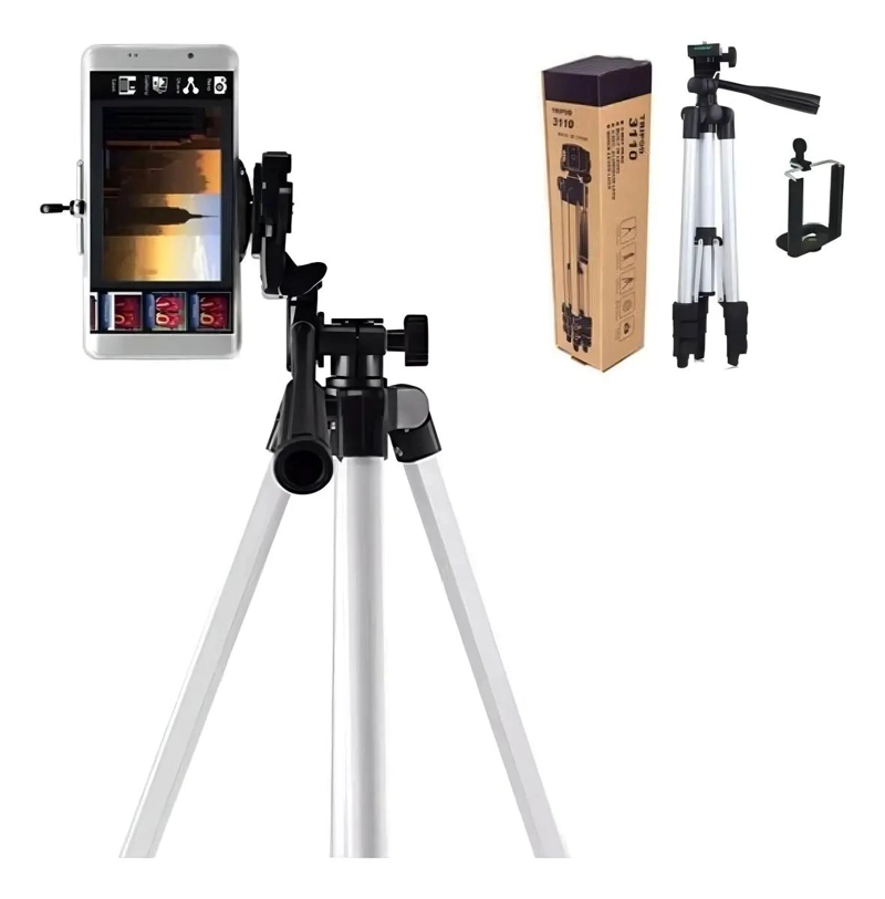 TRIPODE FLEXIBLE Y AJUSTABLE PARA CELULAR CON CABEZAL GIR - 3