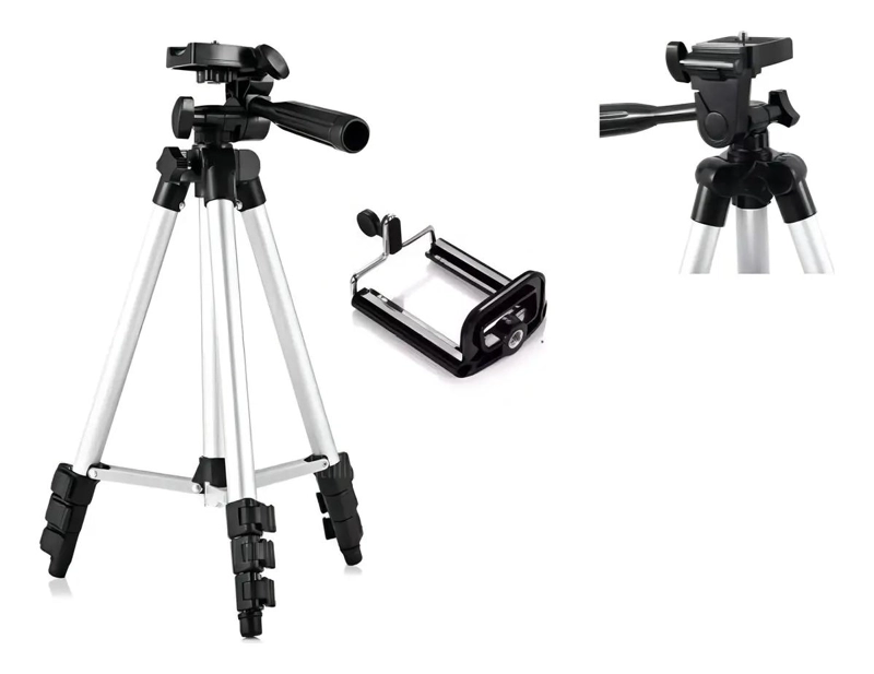 TRIPODE FLEXIBLE Y AJUSTABLE PARA CELULAR CON CABEZAL GIR - 4