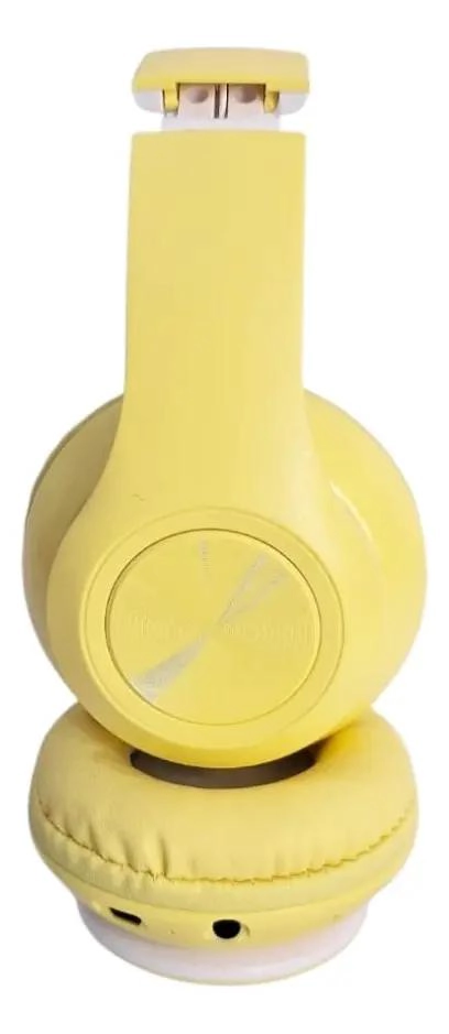 AUDIFONOS INALAMBRICOS BLUETOOTH 5.0 COLOR AMARILLO - 4