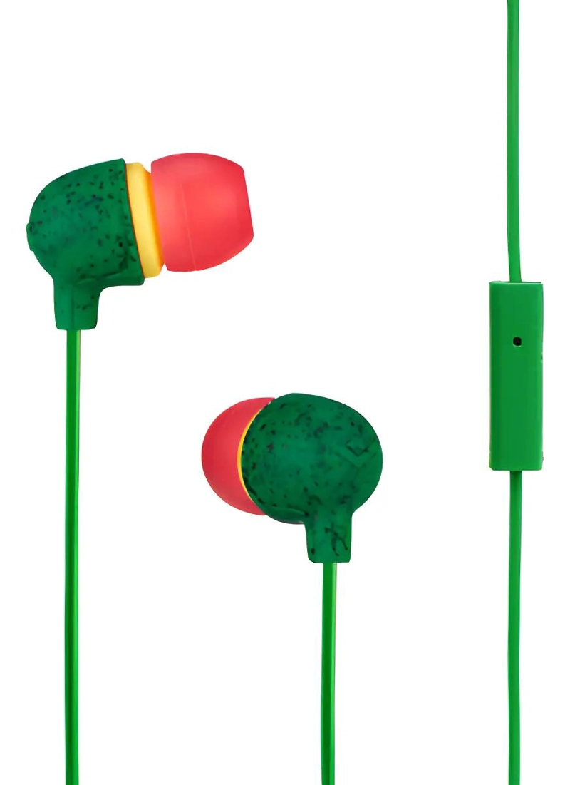 AUDIFONOS CON CABLE LITTLE BIRD COLOR VERDE - 1