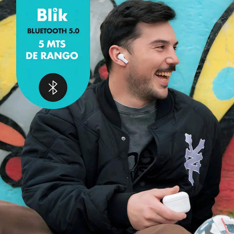 AURICULARES INALAMBRICOS IN-EAR CON BLUETOOTH Y MICROFONO - 5
