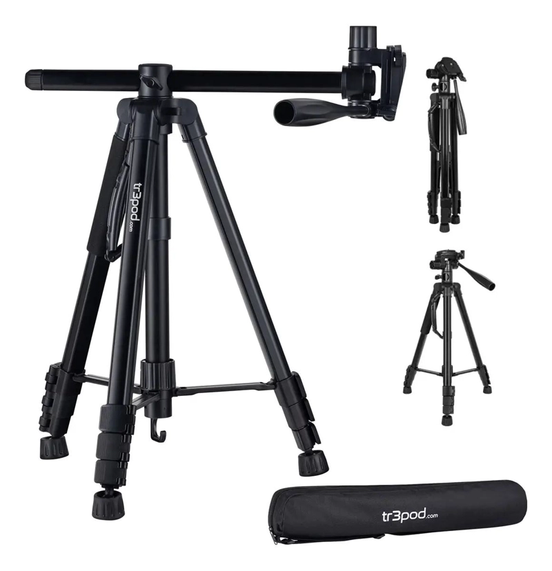 TRIPODE PROFESIONAL DE ALUMINIO PLEGABLE PARA CAMARA CENI - 1