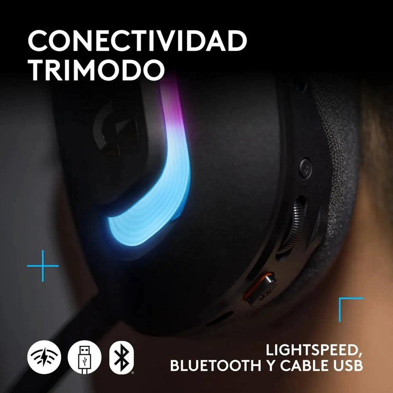 AURICULAR GAMER CON MICROFONO LOGITECH G522 - 5