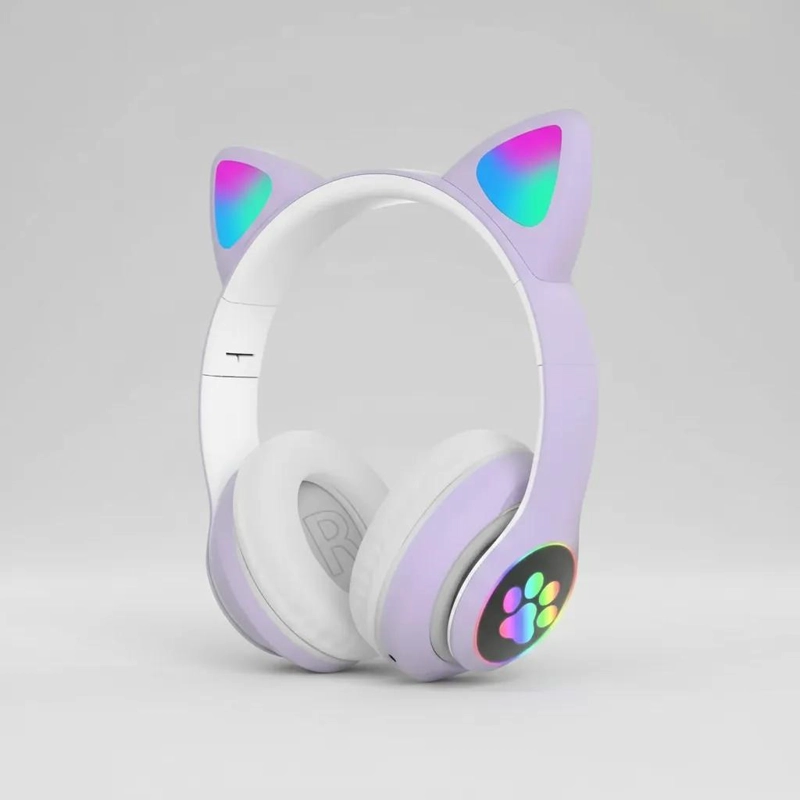 AURICULARES INALAMBRICOS PARA NIÑOS CON LUZ LED Y BLUETOOTH - 5