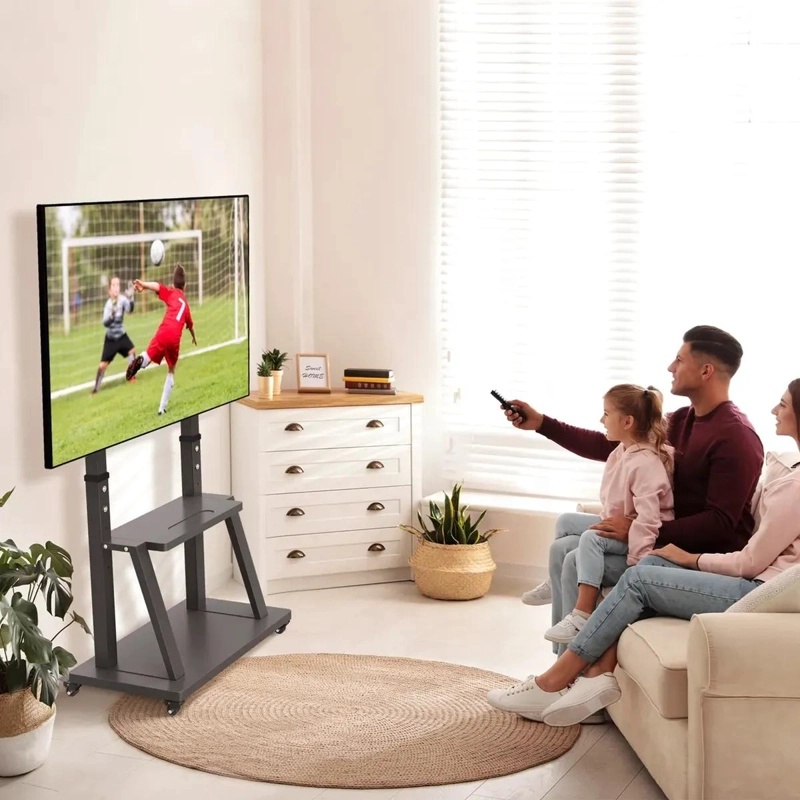 SOPORTE MOVIL PARA TV DE 32 A 65 PULGADAS CON RUEDAS - 4