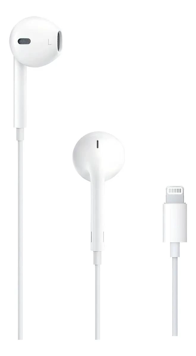 AUDIFONOS CON CONECTOR LIGHTNING PARA IPHONE - 5
