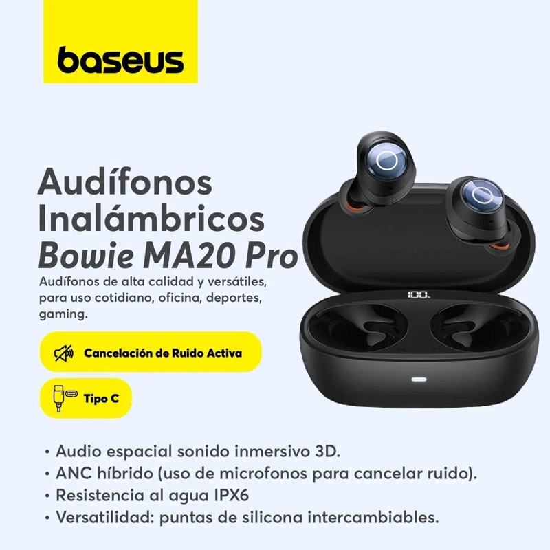 AUDIFONO INALAMBRICO CON CANCELACION DE RUIDO - 2