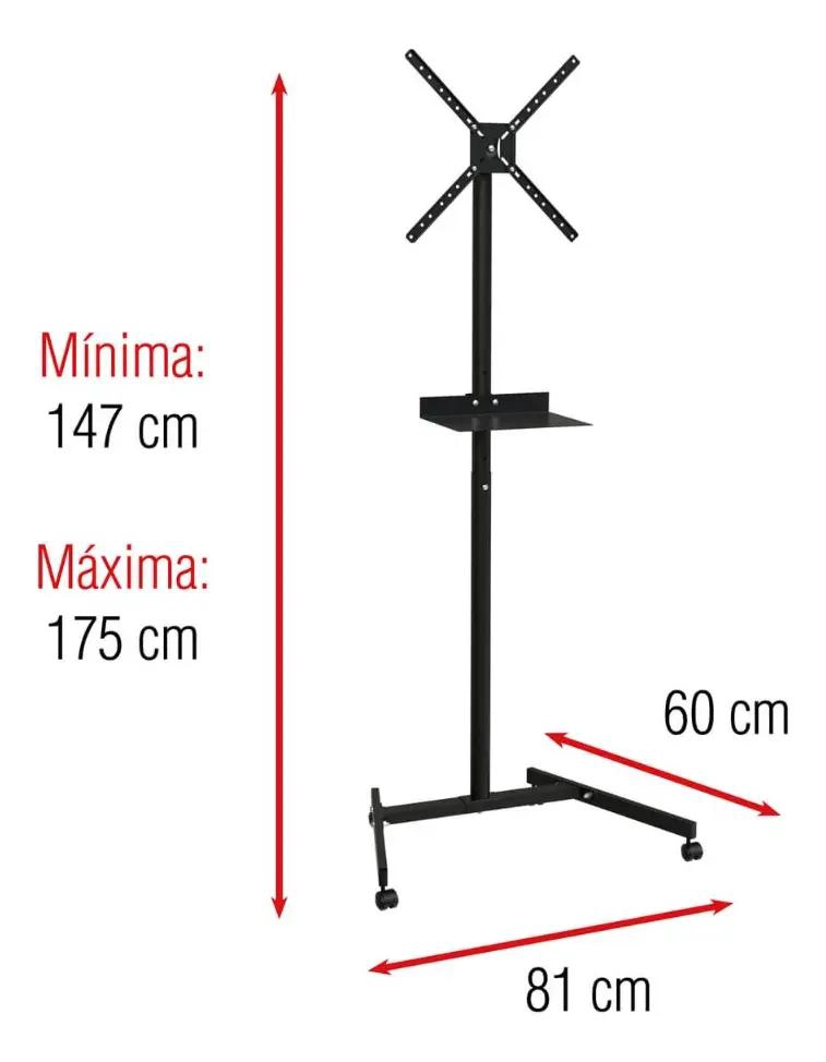 PEDESTAL PARA TV DE 10 A 48 PULGADAS INCLINABLE HASTA 25  - 4