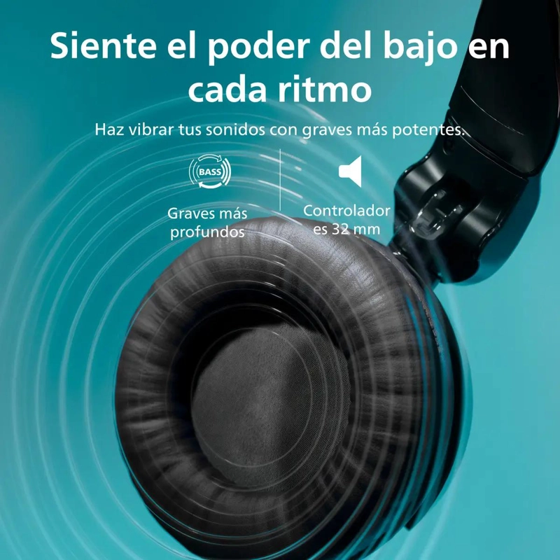 AUDIFONO BLUETOOTH HEADBAND NEGRO CON MICROFONO - 2