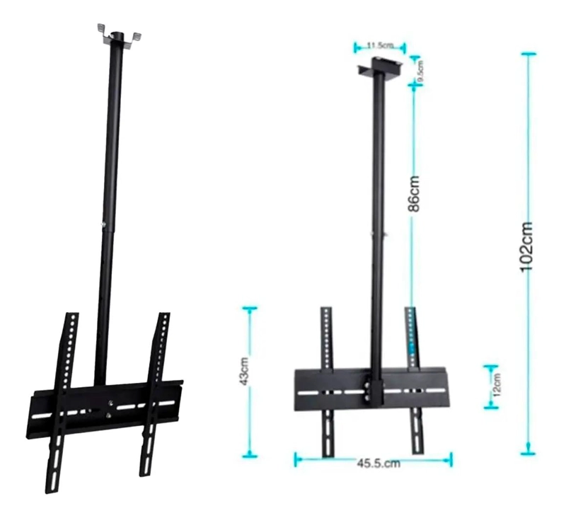SOPORTE DE TECHO Y PARED PARA TV 26-55 PULGADAS - 3