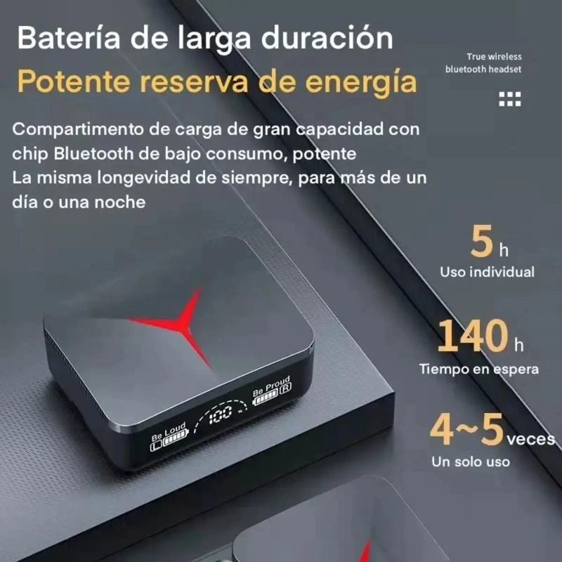 AUDIFONOS IN-EAR BLUETOOTH V5.3 INALAMBRICOS M90 PRO - 4