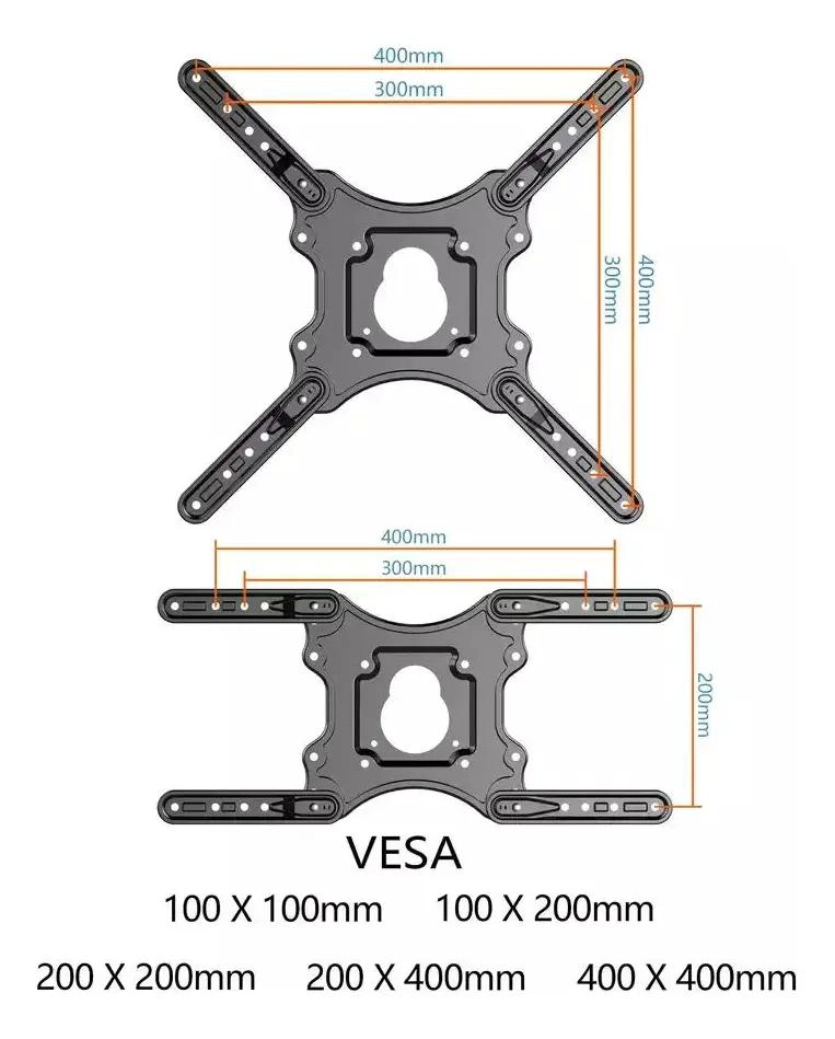 SOPORTE TV ARTICULADO 32-60 PULGADAS BRAZO GIRATORIO - 4