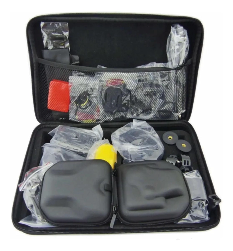 KIT 54 ACCESORIOS PARA CAMARA DEPORTIVA CON ESTUCHE - 2