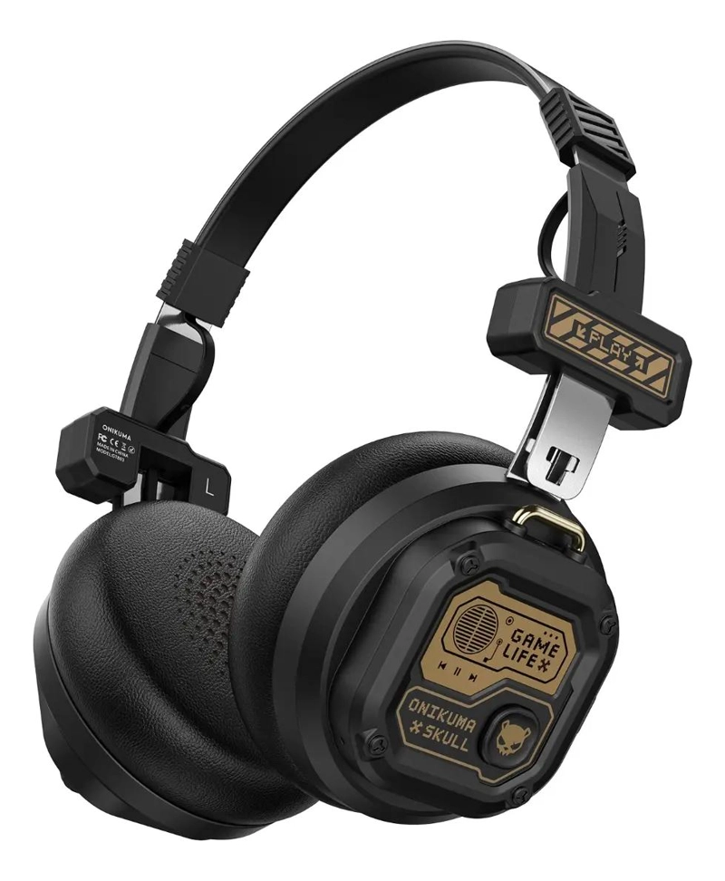 AUDIFONO GAMER INALAMBRICO PLEGABLE CON MICROFONO - 1