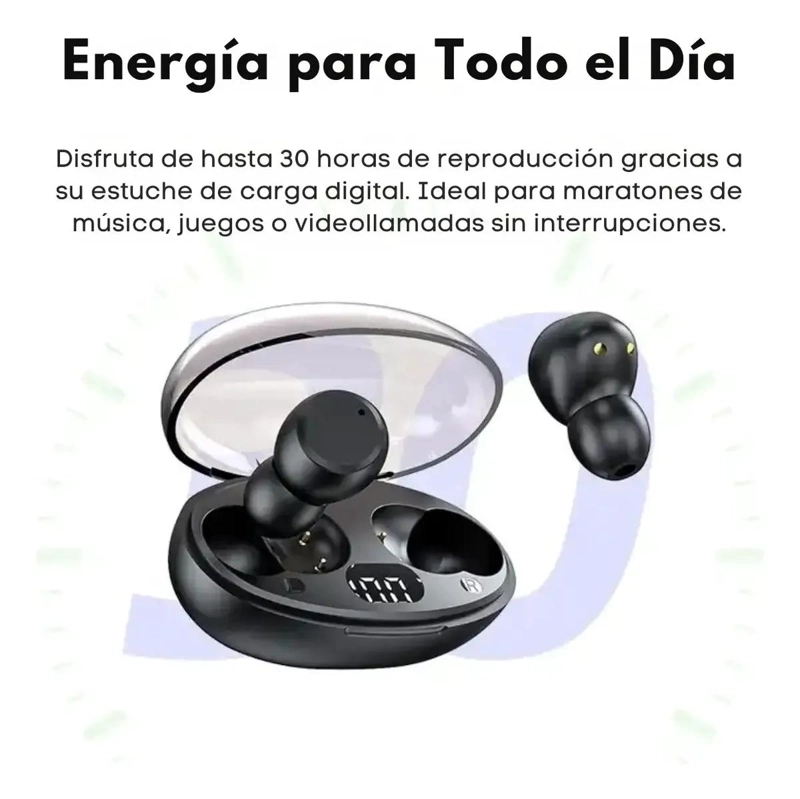 AUDIFONOS BLUETOOTH TWS IPX CON CARGA RAPIDA Y LED - 5