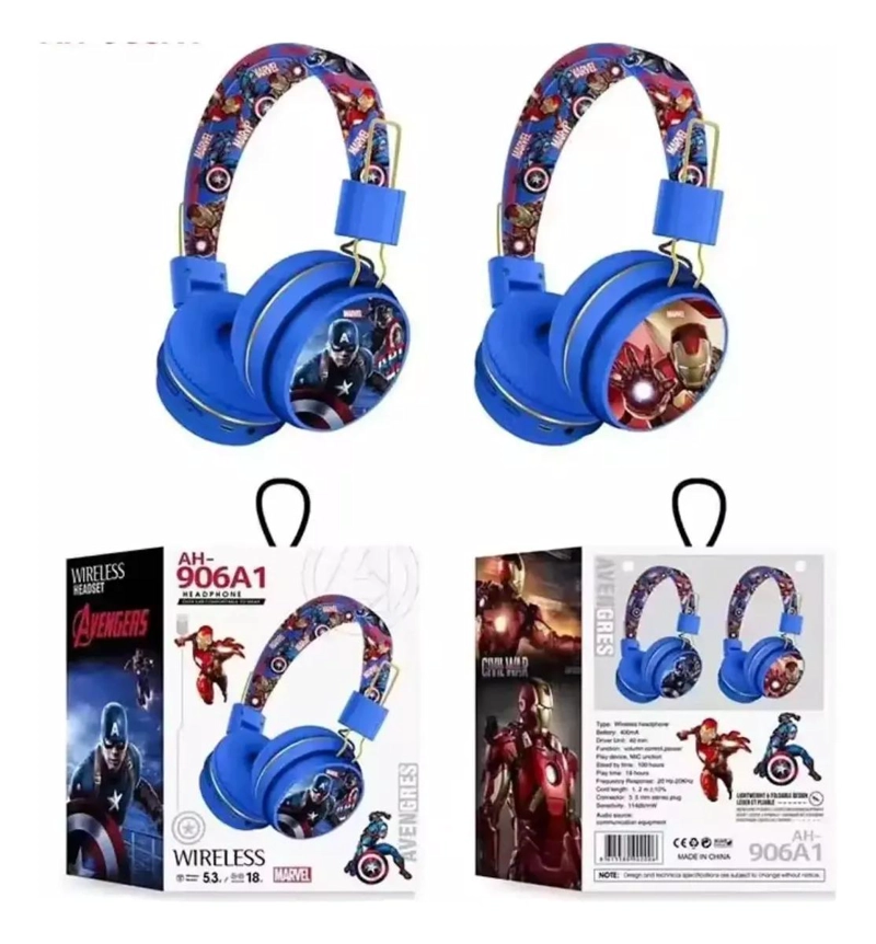 AURICULARES INALAMBRICOS BLUETOOTH CON DISEÑO ANIMADO - 2