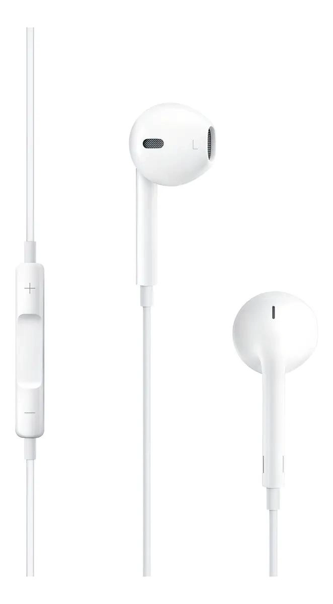 AURICULARES CON CABLE COLOR BLANCO PARA AUDIO - 1