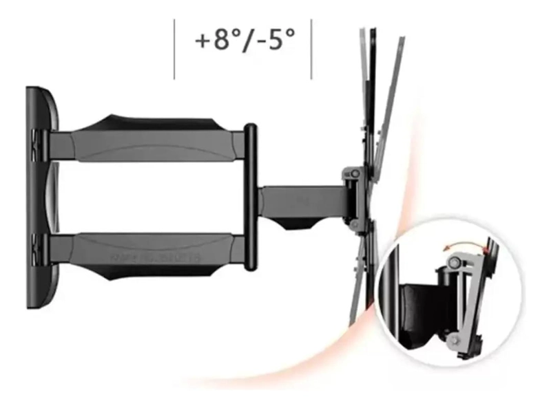 SOPORTE BRAZO MOVIL EXTENDIBLE PARA TV 32 A 60 PULGADAS - 3