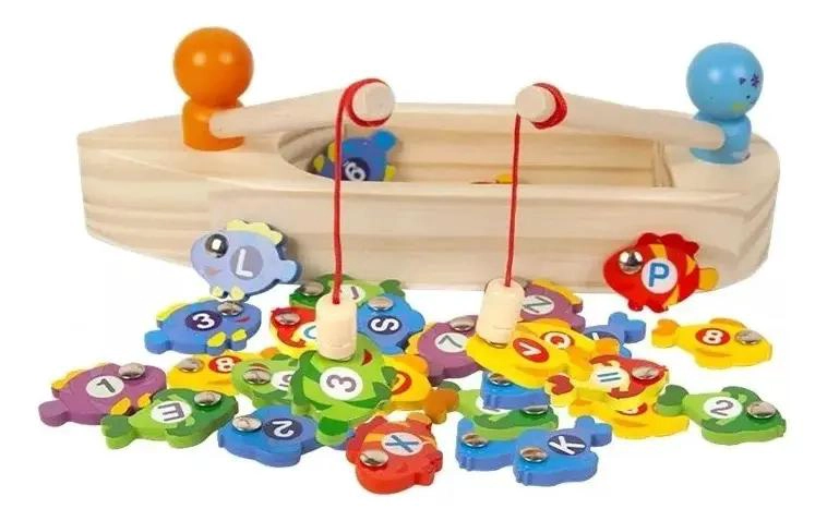 BARCO DE JUEGO EDUCATIVO PARA PESCA INFANTIL - 2