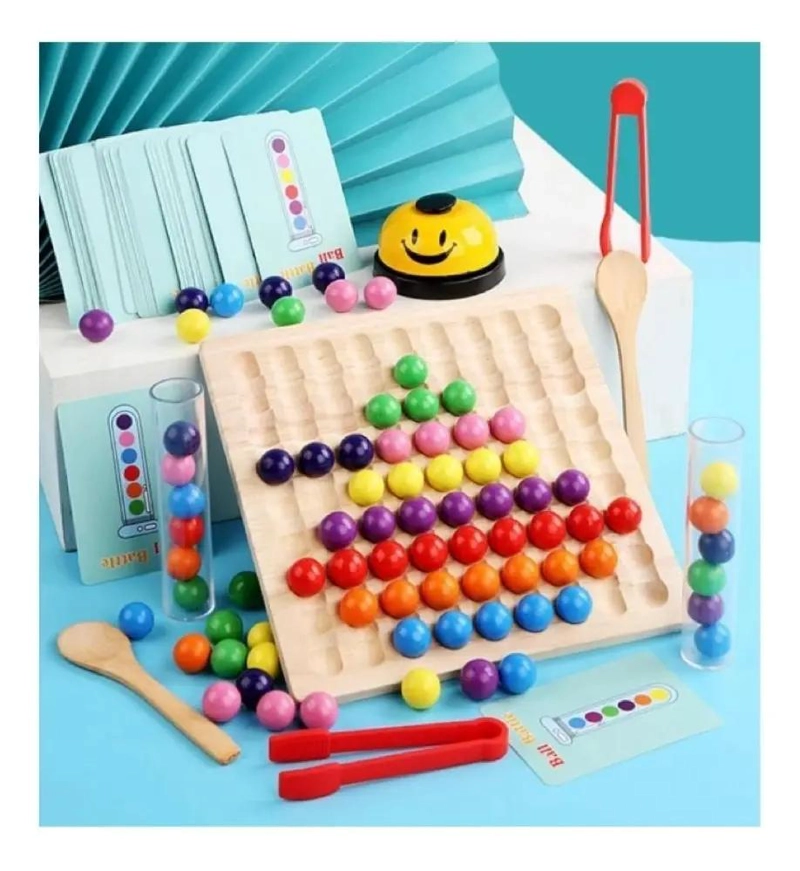 JUGUETE SENSORIAL MONTESSORI PARA MOTRICIDAD FINA - 4