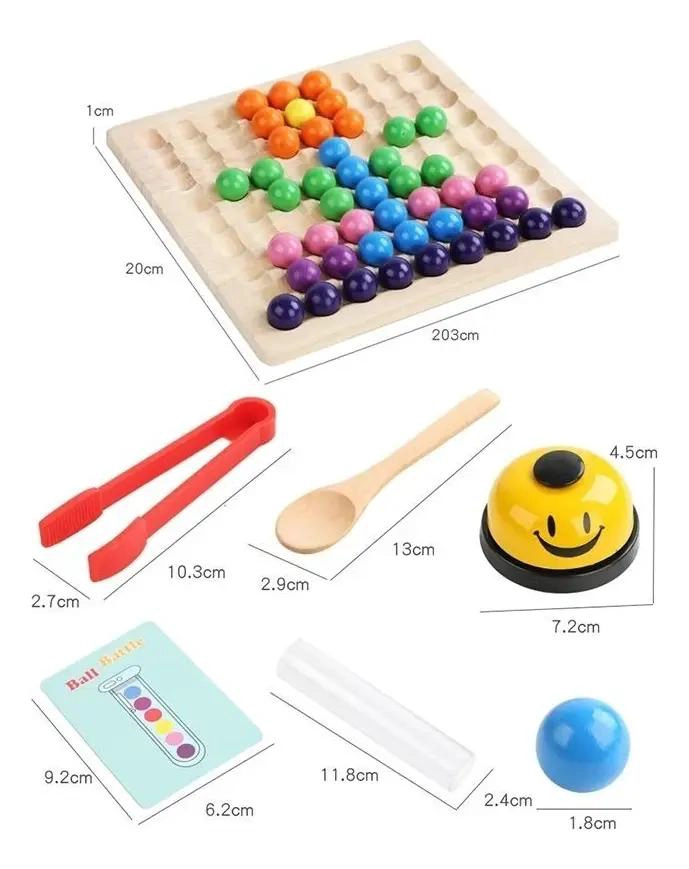 JUGUETE SENSORIAL MONTESSORI PARA MOTRICIDAD FINA - 5