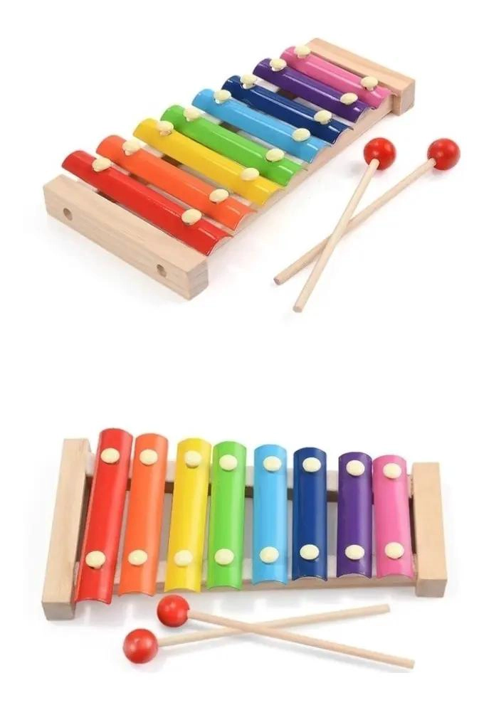 JUGUETES DIDACTICOS DE MADERA ARCOIRIS PARA NIÑOS 1-3 AÑ - 4