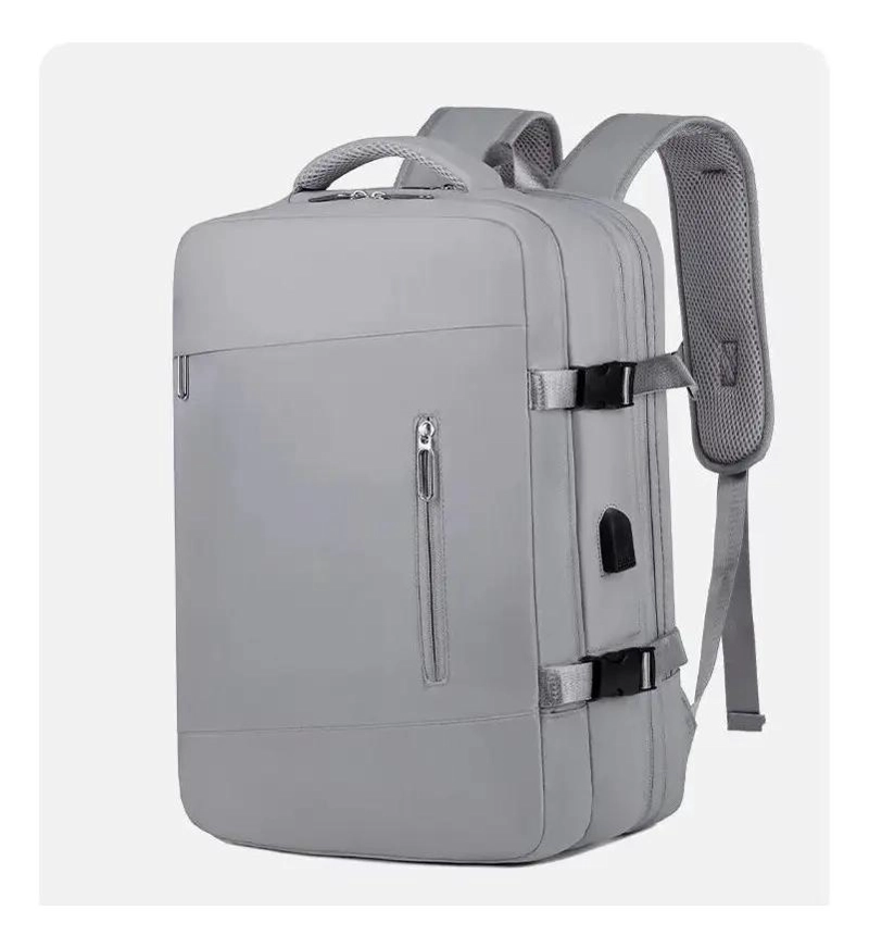 MOCHILA EXPANDIBLE IMPERMEABLE PARA VIAJE Y CABINA - 1
