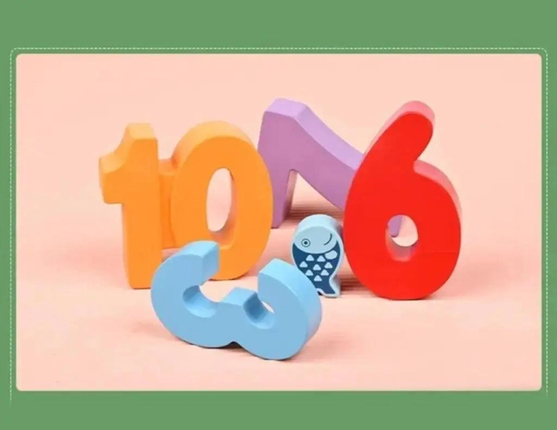 JUEGO DE APRENDIZAJE MATEMATICAS Y EQUILIBRIO DE MADERA - 4