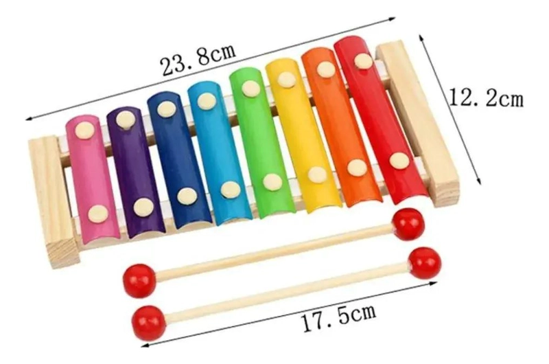 PACK 10 JUGUETES DIDACTICOS DE MADERA PARA NIÑOS - 2