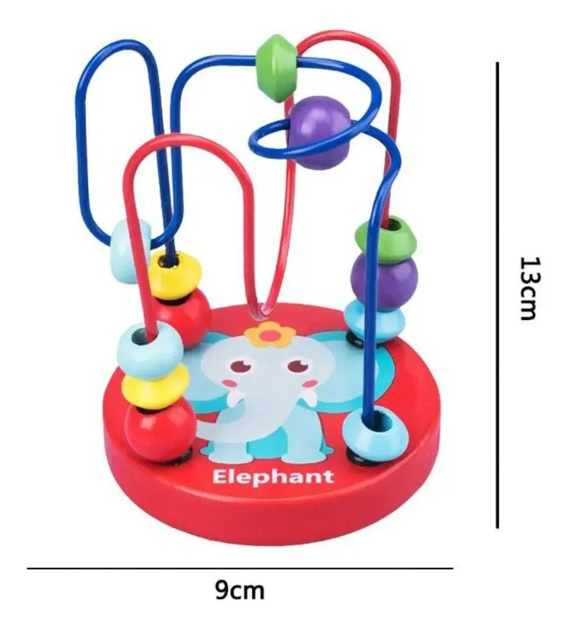 PACK 10 JUGUETES DIDACTICOS DE MADERA PARA NIÑOS - 3