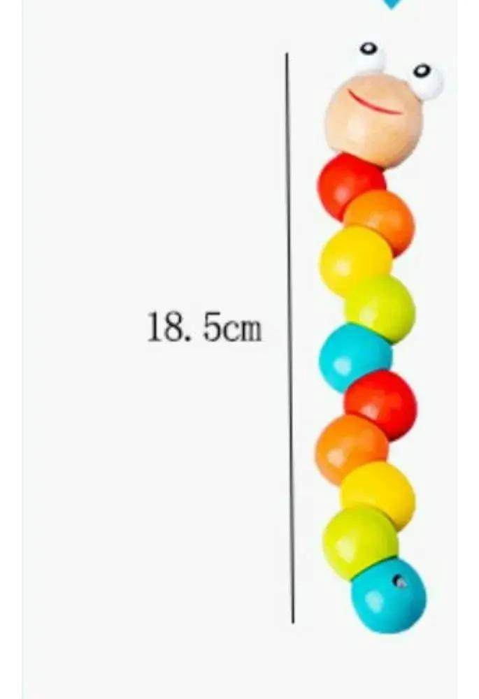 PACK 10 JUGUETES DIDACTICOS DE MADERA PARA NIÑOS - 5