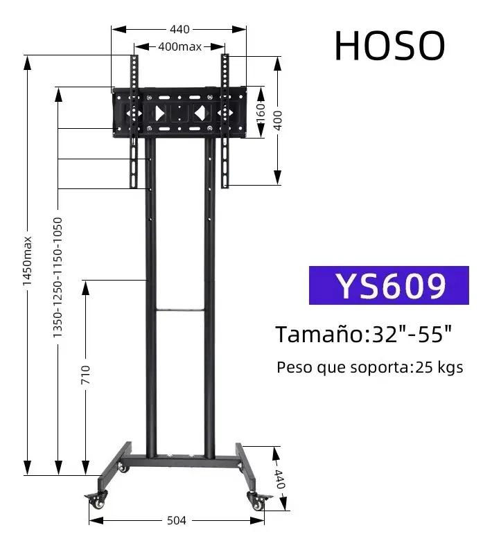 SOPORTE MOVIL PARA TV DE 32 A 55 PULGADAS - 2