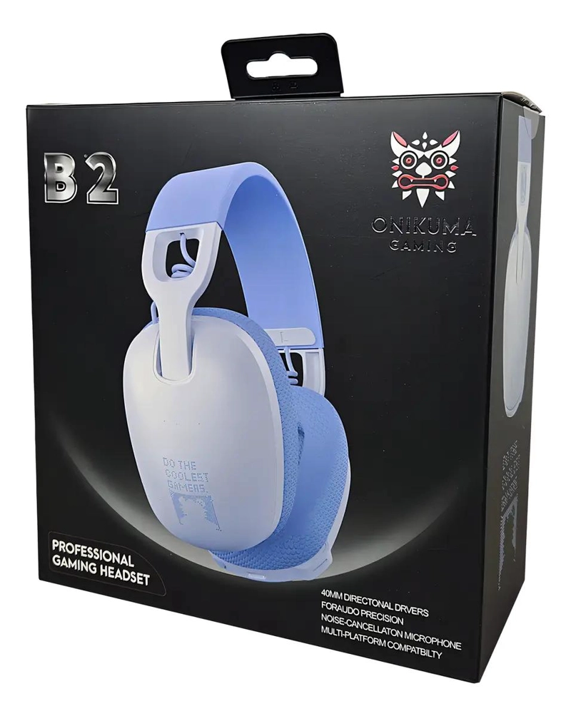 AURICULAR GAMER B2 CON LUZ LED BLANCA - 4