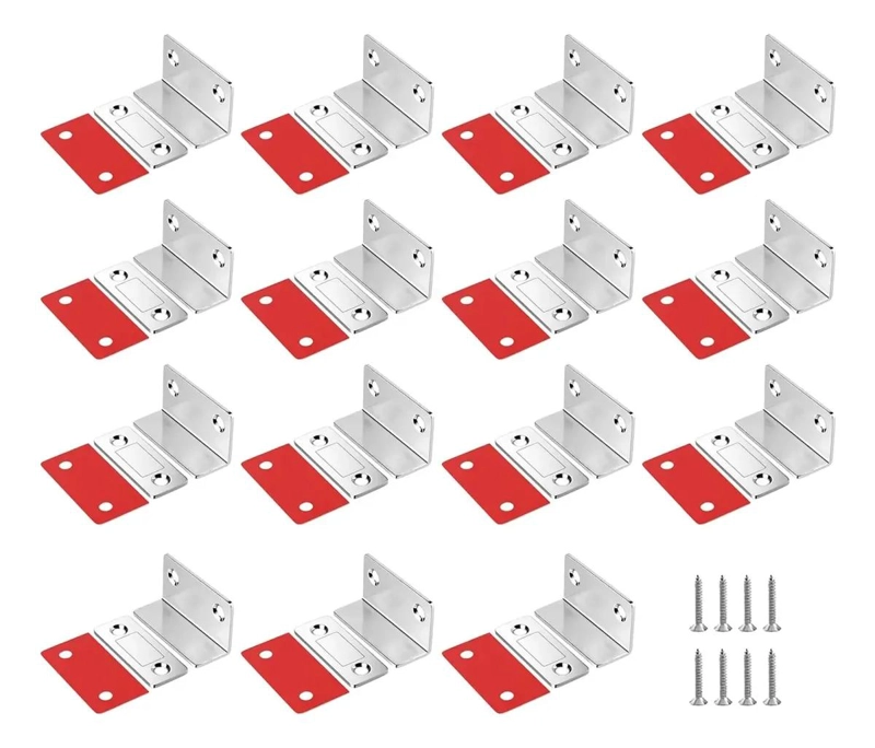PACK 15 CERRADURAS DE IMAN PARA MUEBLES Y CAJONES - 1