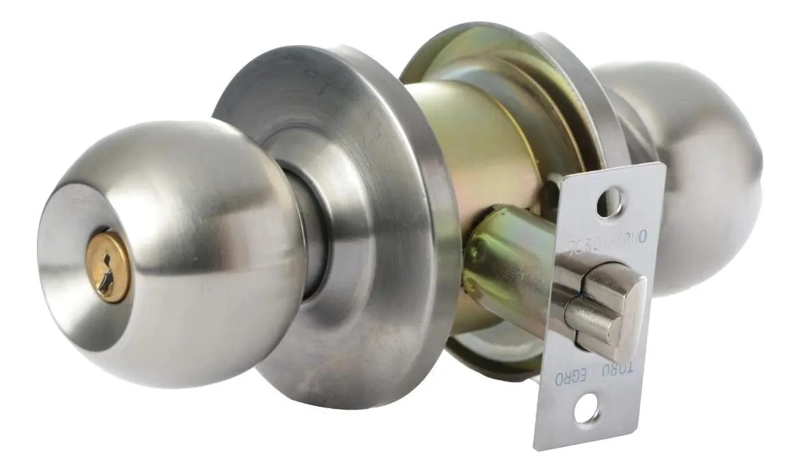 CERRADURA MULTIPUNTO PARA PUERTAS CON POMO CROMADA - 1