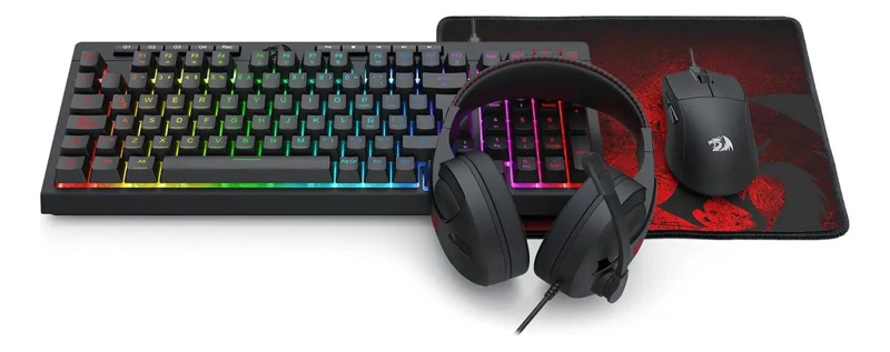 KIT GAMER COMBO 4 EN 1 TECLADO Y MOUSE - 2
