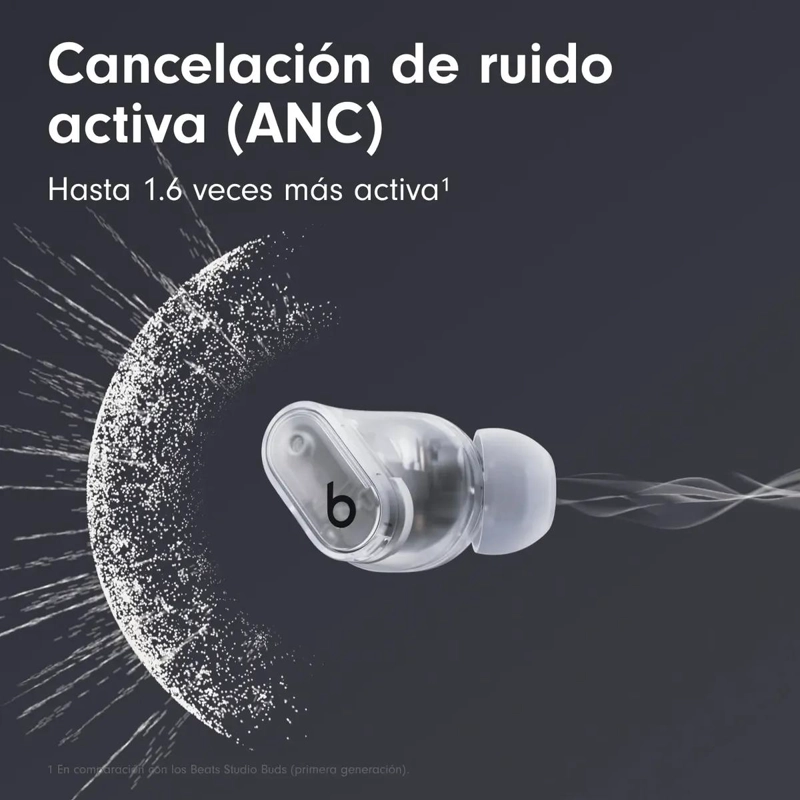 AUDIFONOS INALAMBRICOS TRANSPARENTE BEATS STUDIO BUDS+ - 2