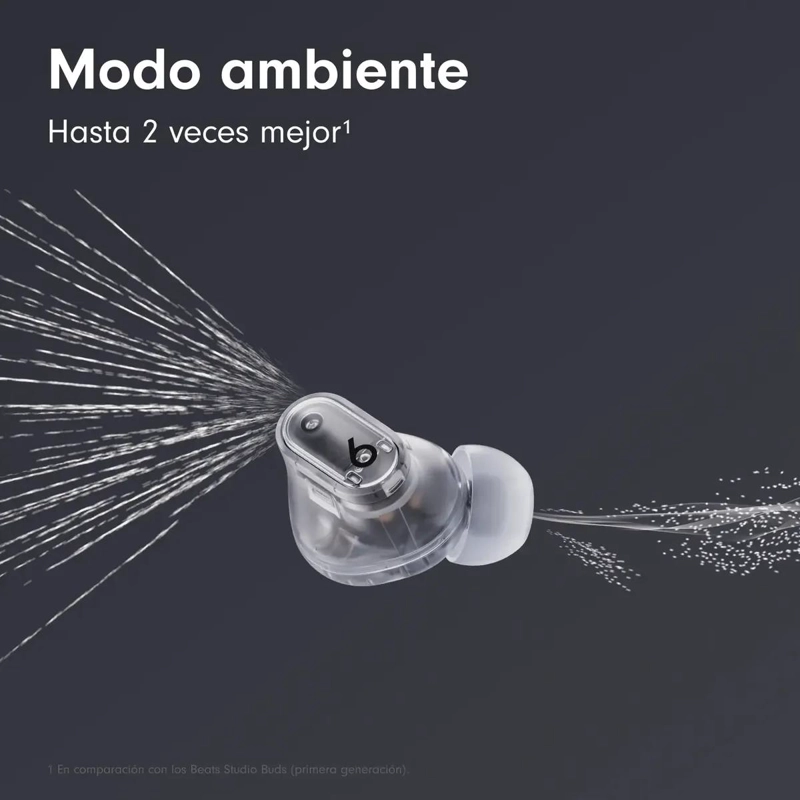 AUDIFONOS INALAMBRICOS TRANSPARENTE BEATS STUDIO BUDS+ - 3