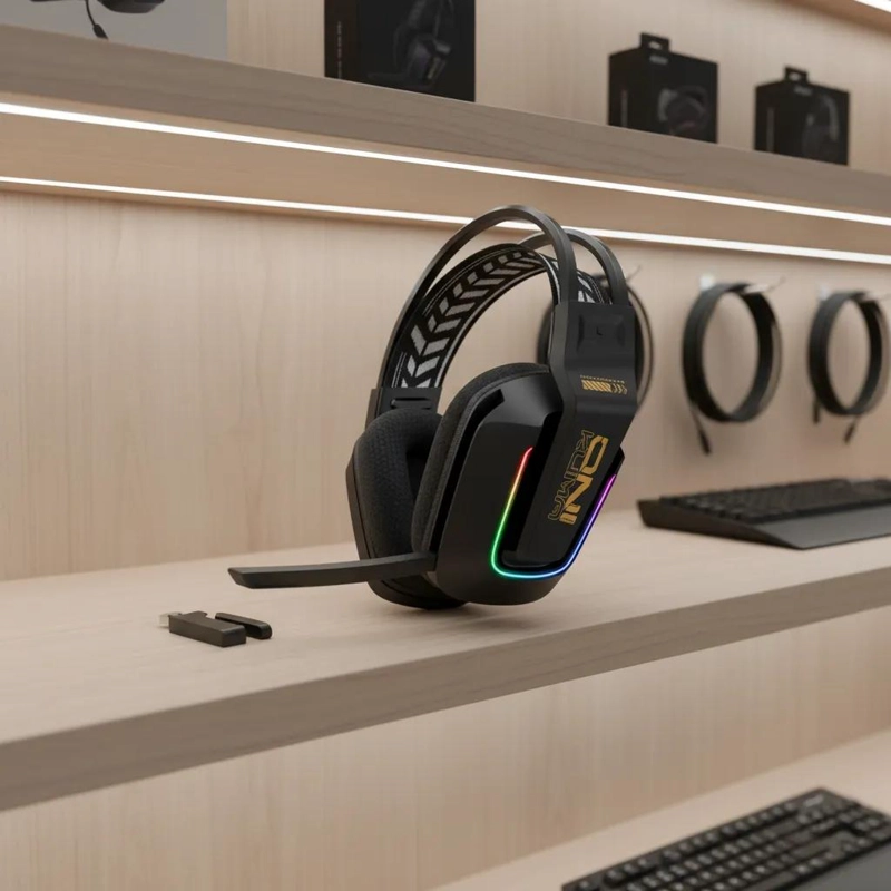 AUDIFONOS INALAMBRICOS GAMER 2 EN 1 MULTI MODO - 5