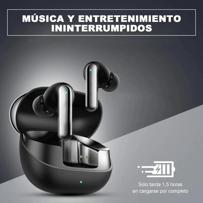 AUDIFONOS INALAMBRICOS BLUETOOTH 5.3 IN-EAR - 5