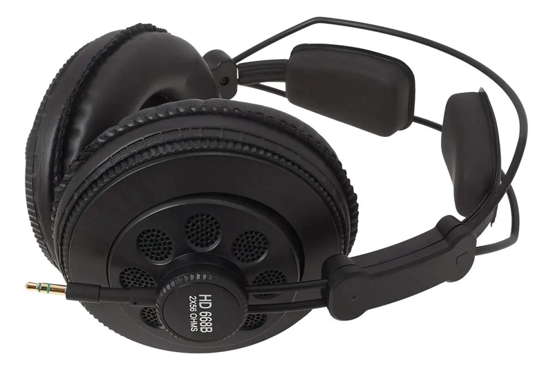 AURICULARES OVER-EAR CON CABLE DESMONTABLE NEGRO - 3