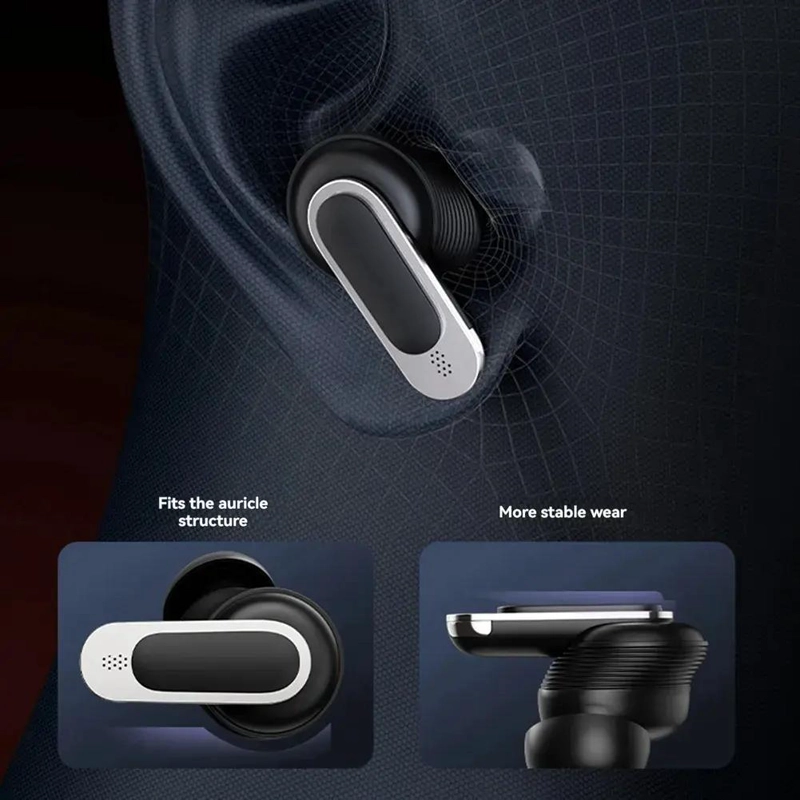 AURICULARES INALAMBRICOS CON CANCELACION DE RUIDO Y PANEL - 2
