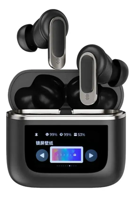 AURICULARES INALAMBRICOS CON CANCELACION DE RUIDO Y PANEL - 5