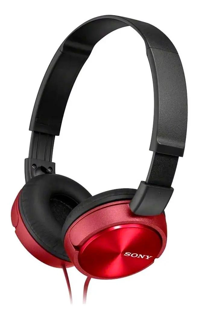 AUDIFONOS CON CABLE COLOR ROJO ZX SERIES MDR-ZX310 - 1