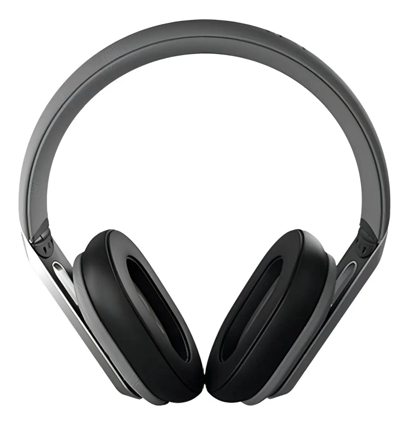 AUDIFONOS BLUETOOTH ON EAR PLEGABLES COLOR GRIS - 2