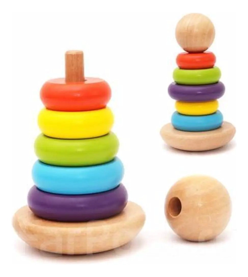 SET DE 3 JUGUETES DIDACTICOS MONTESSORI PARA NIÑOS - 5