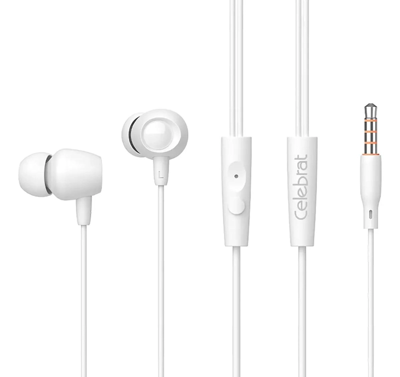 AUDIFONOS MANOS LIBRES CON CONEXION 3.5MM COLOR BLANCO - 2