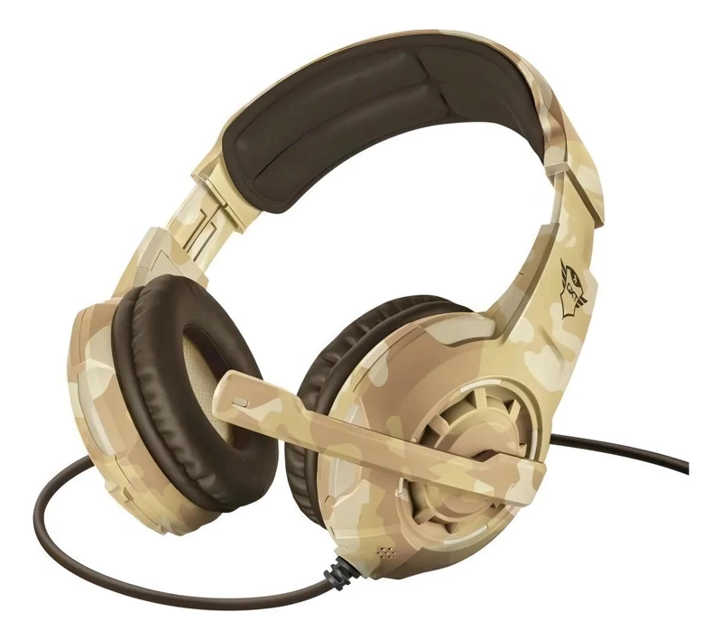AURICULARES GAMER CON MICROFONO Y DISEÑO CAMUFLAJE - 2